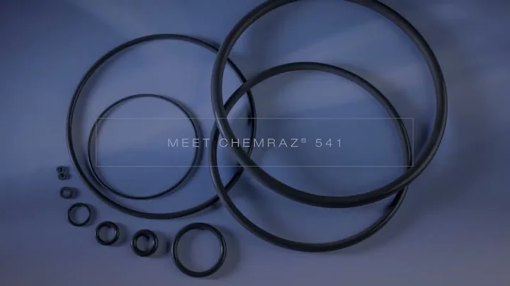 Meet Chemraz® 541, a universal, high-strength black FFKM O-ring solution
