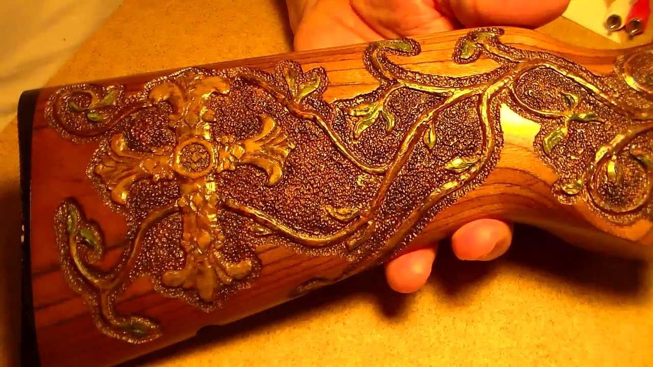 Lance Larson Studio Gunstock Carving YouTube