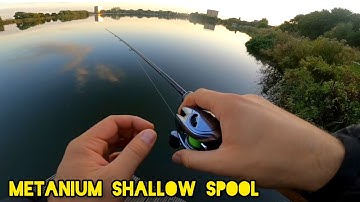 How light can the  metanium shallow spool cast?