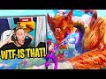 TFUE & STREAMERS REACT To *EVENT* "ROBOT vs MONSTER" (Fortnite Event)
