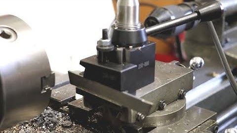 Lowering the Height of Parting Tool QCTP Myford Lathe