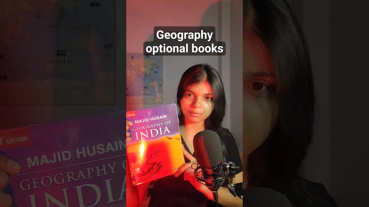 Geography optional books 