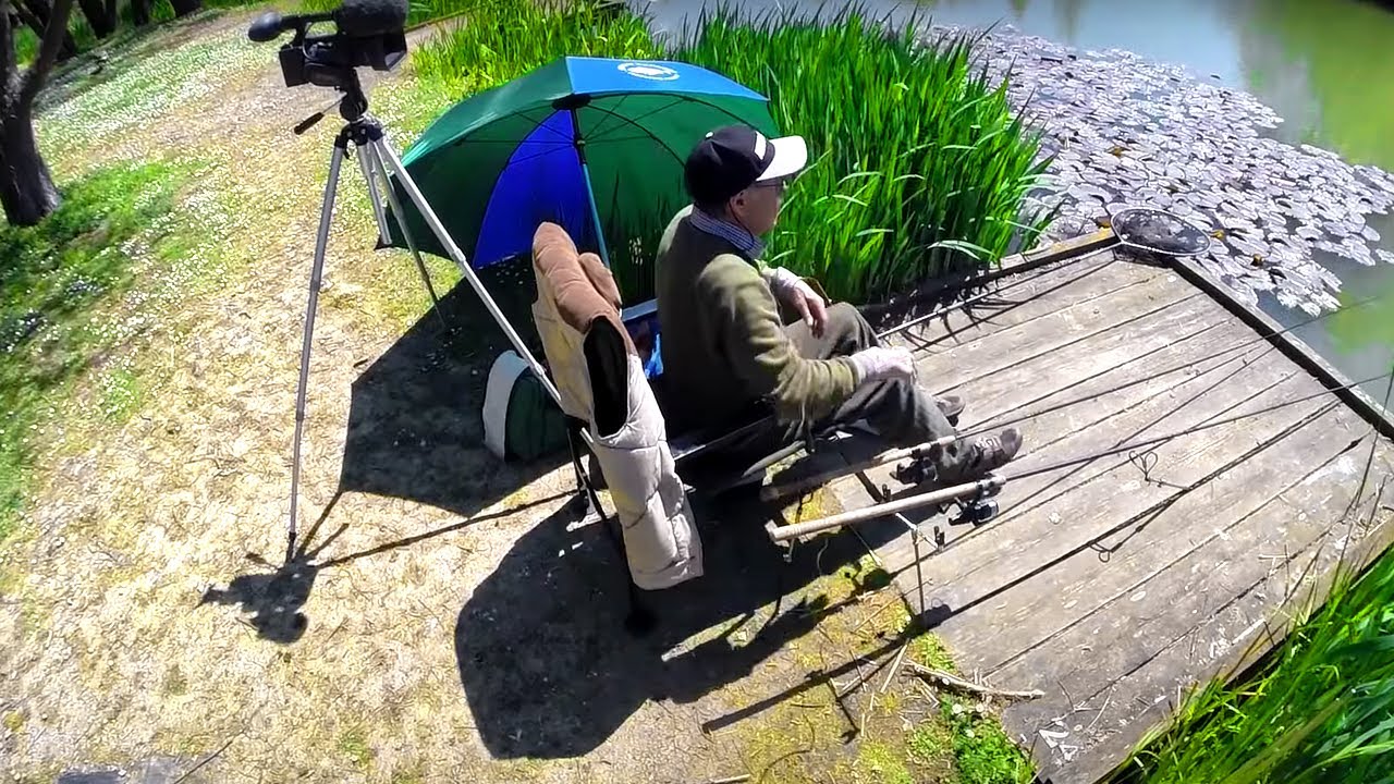 Float Fishing a Small Lake with Maggots YouTube