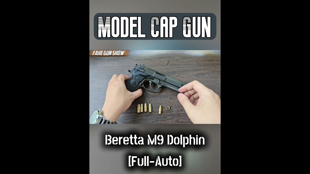 Marushin Beretta M9 Dolphin #CapGunModel #CapGun #Japan #ToyGun