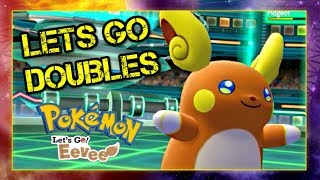 Pokemon Lets Go Pikachu and Eevee Doubles(VGC) Wifi Battle - Lets Go Doubles