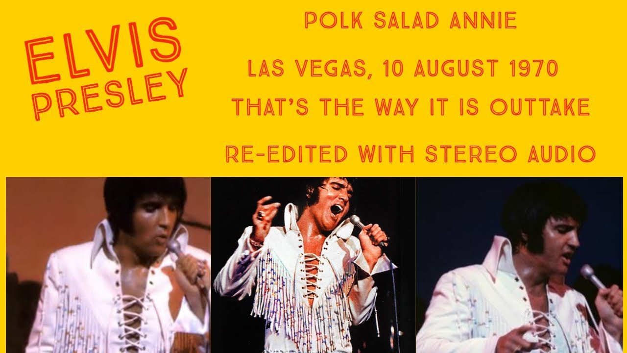 Elvis Presley - Polk Salad Annie - 10 August 1970, Opening Show