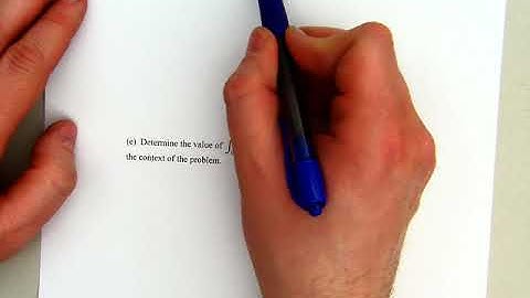 AP Calculus - Particle Motion - Numerical Example