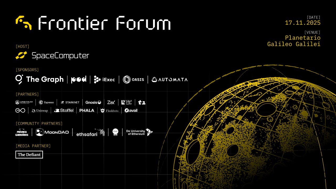 Frontier Forum by SpaceComputer