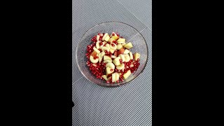 easy Honey Fruit Salad|| shorts