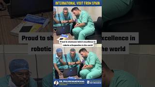 International Visit from Spain | Dr. Carlos Sampedro meet Dr. Pravin Nandwana