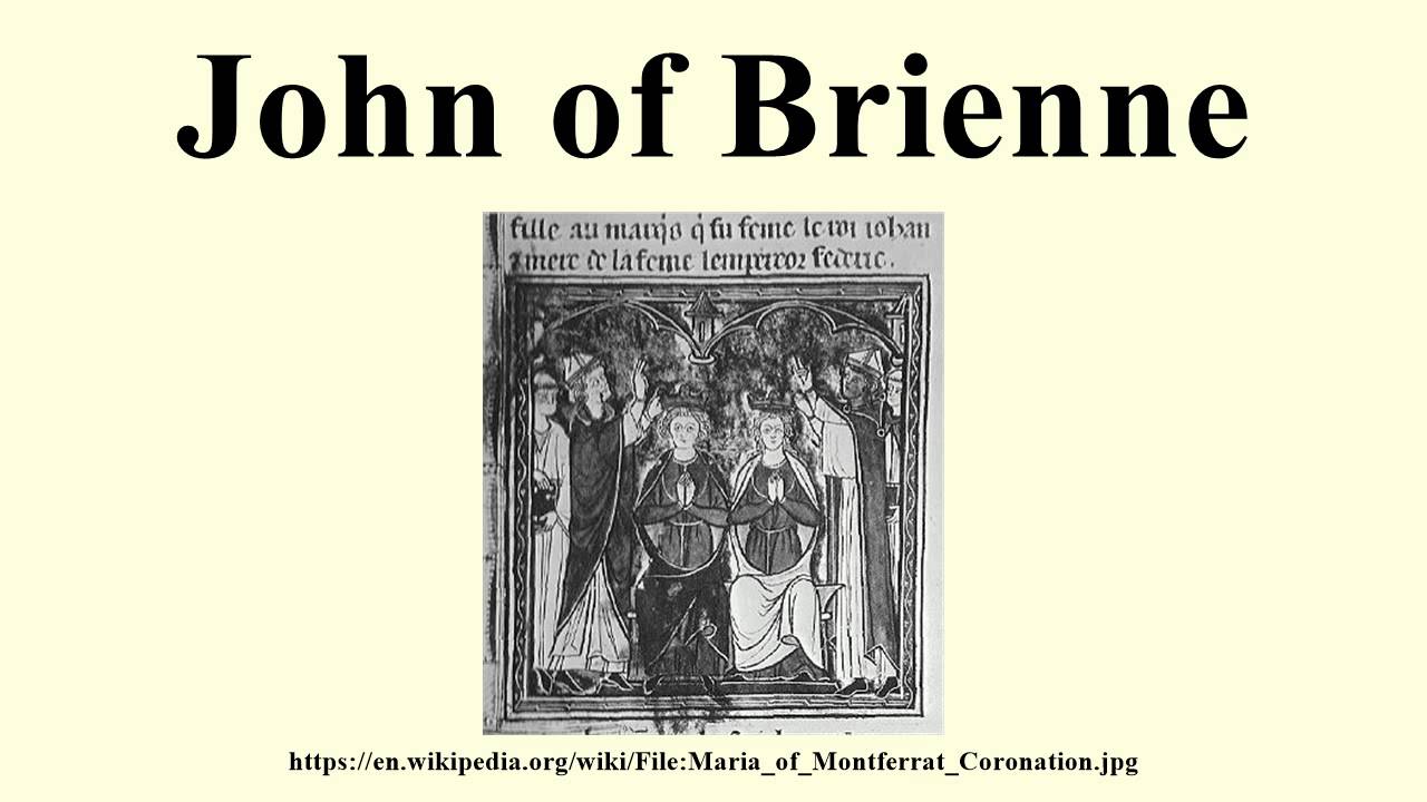 John of Brienne YouTube