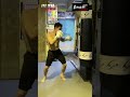 직쏘 문기범 선수 샌드백 트레이닝 #shorts