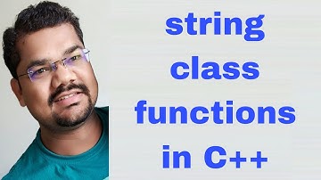 C++ String Class Functions/Methods | C++ String Handling Functions | String Library Functions in C++