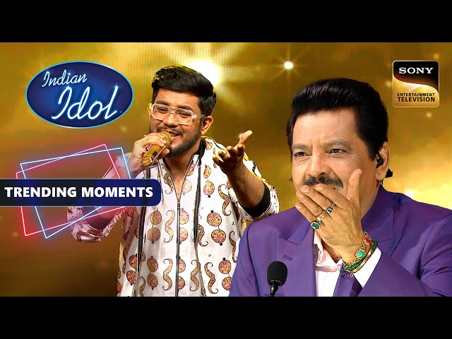 Main Yahaan Hoon पर इस Performance ने Udit जी को किया Mesmerize | Indian Idol 14| Trending Moments class=
