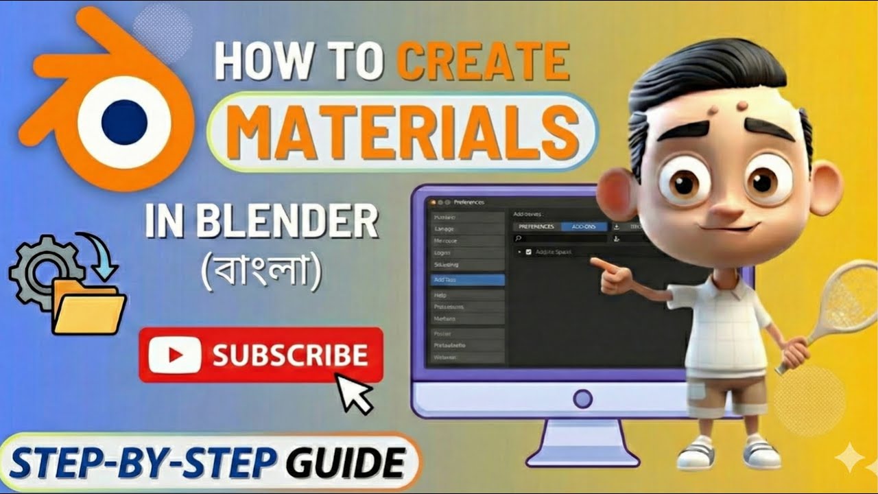 how to create metarials in blender - YouTube