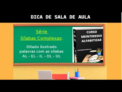 Ditado ilustrado: Palavras