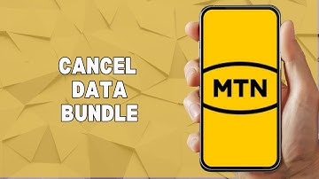 HOW TO CANCEL MTN DATA BUNDLE
