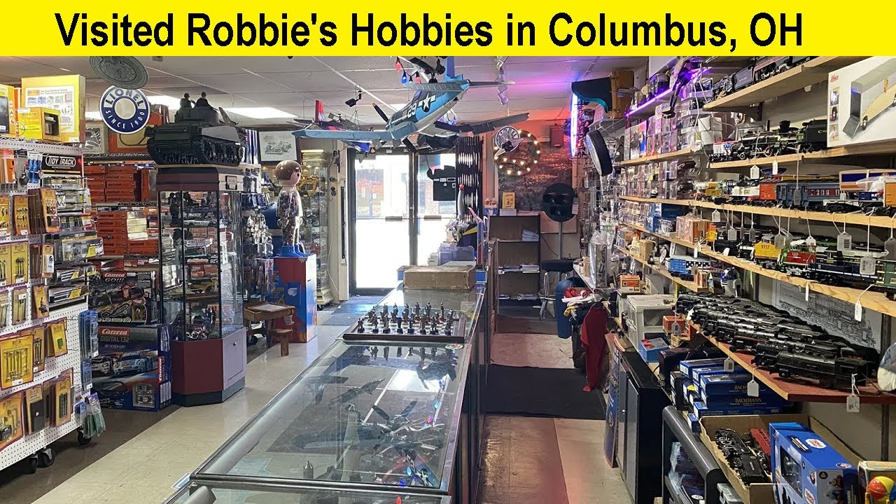 Robbie's Hobbies in Columbus. Used MTH, Lionel, Atlas, KLine & Weaver