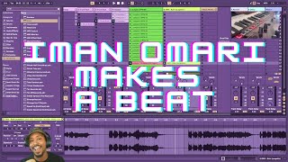 Iman Omari Making a Beat