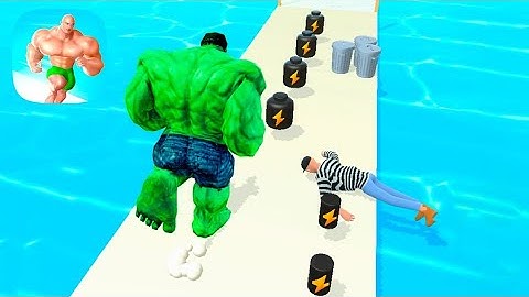 Muscle Rush - Game All levels Walkthrough Gameplay (Android-iOS) NEW UNLOCK!!