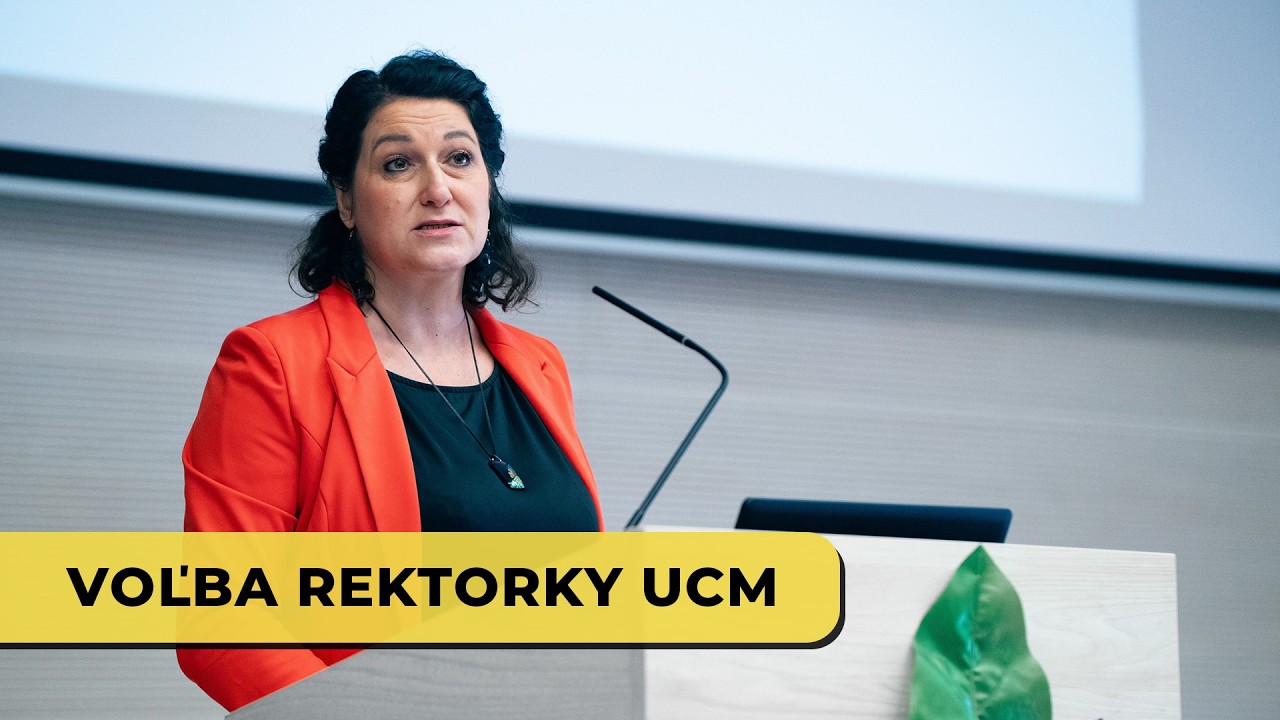 Voľba rektorky UCM