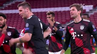 Champions League 01/12/2020 / Highlights / Atlético Madrid - Bayern Munich