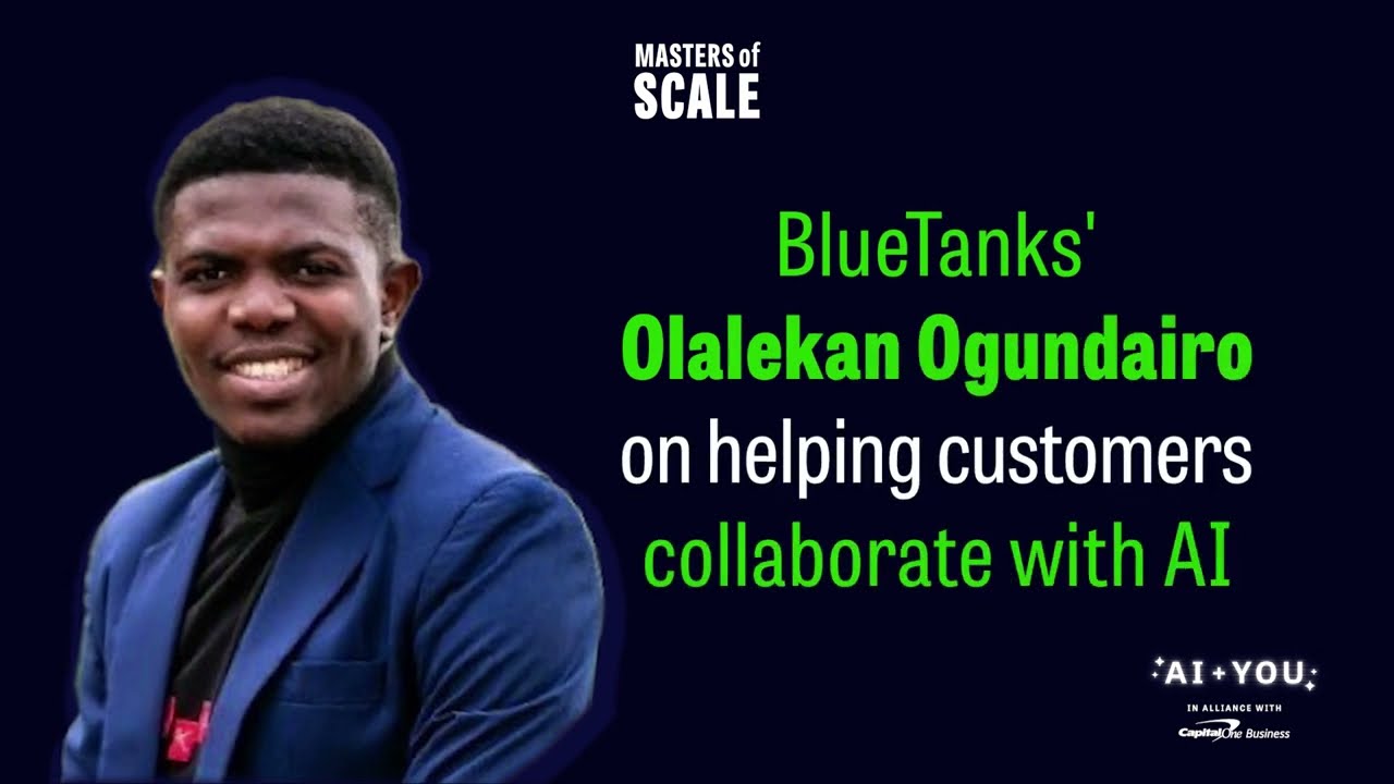 Reid Hoffman and Oleakan Ogundairo on helping customers collaborate with AI | Masters of Scale
