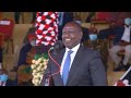 DP RUTO CHEERED MADLY IN KIRINYAGA AS WAIGURU CALLS HIM TO SPEAK DURING MASHUJAA DAY CELEBRATIONS!!