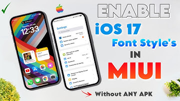 How To USE iOS 17 Font Style