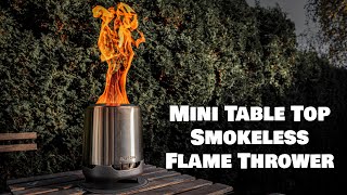 Check out EAST OAK Brasa Smokeless Table Top Fire Pit
