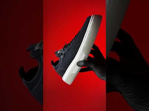 Tênis Democrata Beat Pulse Knit Masculino Cinza / Bege