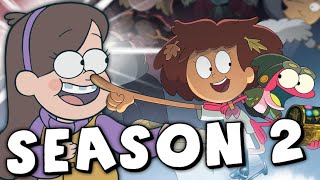 AMPHIBIA IS BACK! Upcoming Gravity Falls Homage \& Season 2 Revealed!