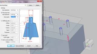 Famous #SOLIDEDGE #mounting boss Profile