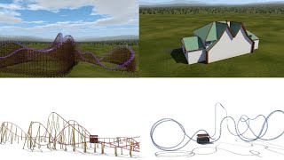 Scrapped and Unfinished No Limits 2 Coasters Compilation