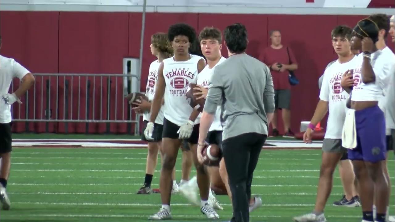 OU FB Camp 2025 QB commit Kevin Sperry YouTube