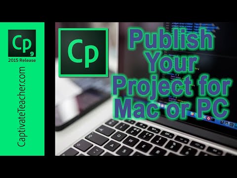 Adobe Captivate - Publish Your Project for Mac or PC