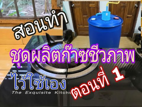 วีดีโอ: DIY โรงงานผลิตก๊าซชีวภาพ