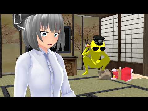 Youmu and Marisa Teach a Brat a Lesson [Touhou MMD]