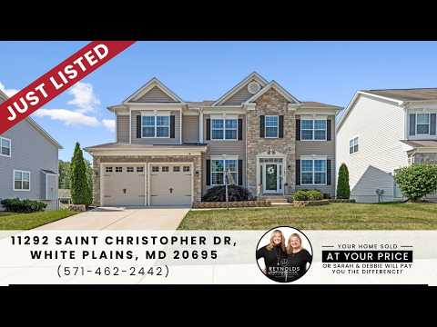 11292 Saint Christopher Dr, White Plains, MD home video tour