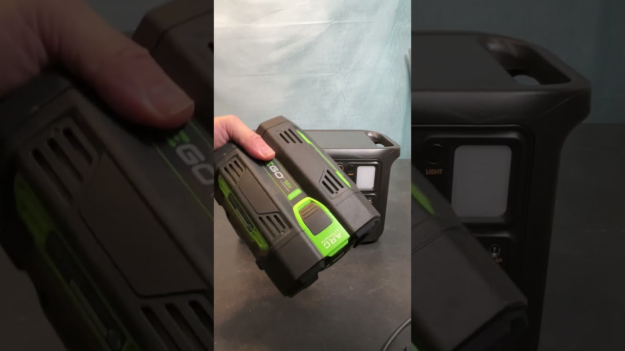 DIY Power Hack: EGO Battery Charges PECRON F1000LFP #pecron #egopower