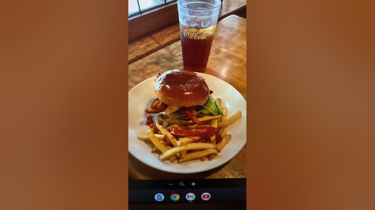Apple Bee’s : Monday Special That Is $6.99 Hamburger And Fries. Mon
