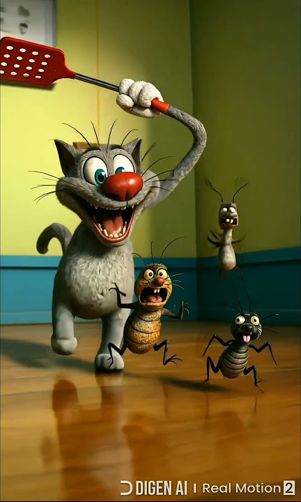 Oggy and the Cockroaches #animation