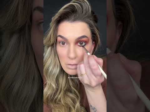 Tu sabe como destacar olhos castanhos? #alicesalazar #maquiagem #makeup
