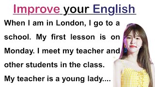 I Go To London | Graded Reader | Learn English Through story | Improve Your English| Storytelling