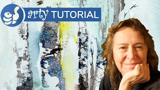 Paint stunning Birch Trees in minutes, with Alex Tolstoy using Watercolor