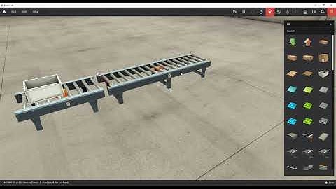 Factory IO Scenes 2 From A to B (Set and Reset)