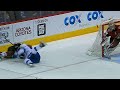 Callahan and ekmanlarsson tangled as both crash into boards hard