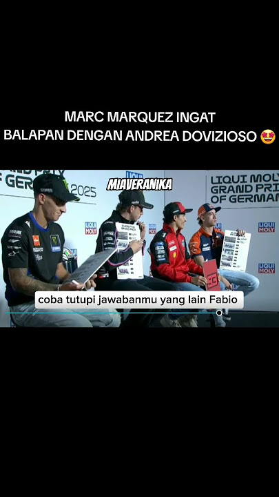 MARC MARQUEZ REMEMBER RACING WITH ANDREA DOVIZIOSO 🤩 #marcmarquez #motogp