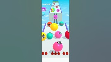 How to play Ball Run 2048 level 467 #ballrun #5minutestech #level467