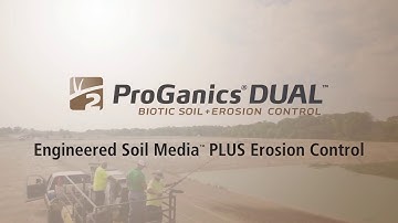 ProGanics DUAL — Biotic Soil Media + Erosion Control